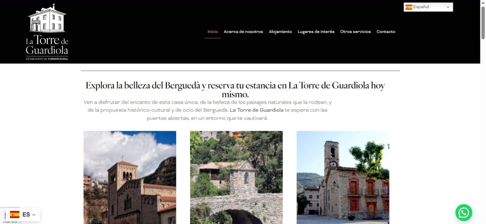 La Torre de Guardiola: Web de turismo rural en Berguedà: alojamiento, galería y reserva, con idioma y contacto directo.